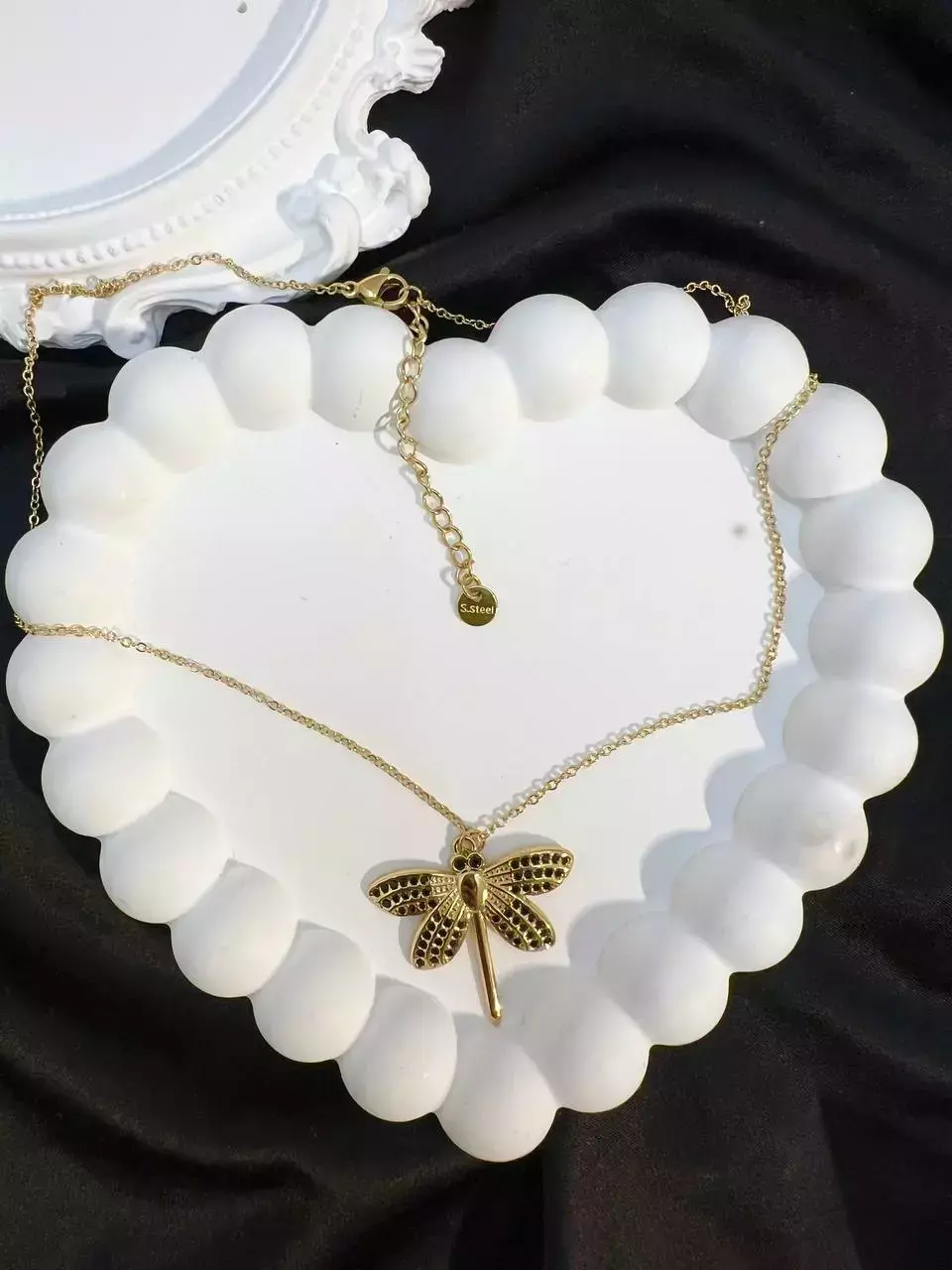 Naszyjnik ze stali „Ważka”