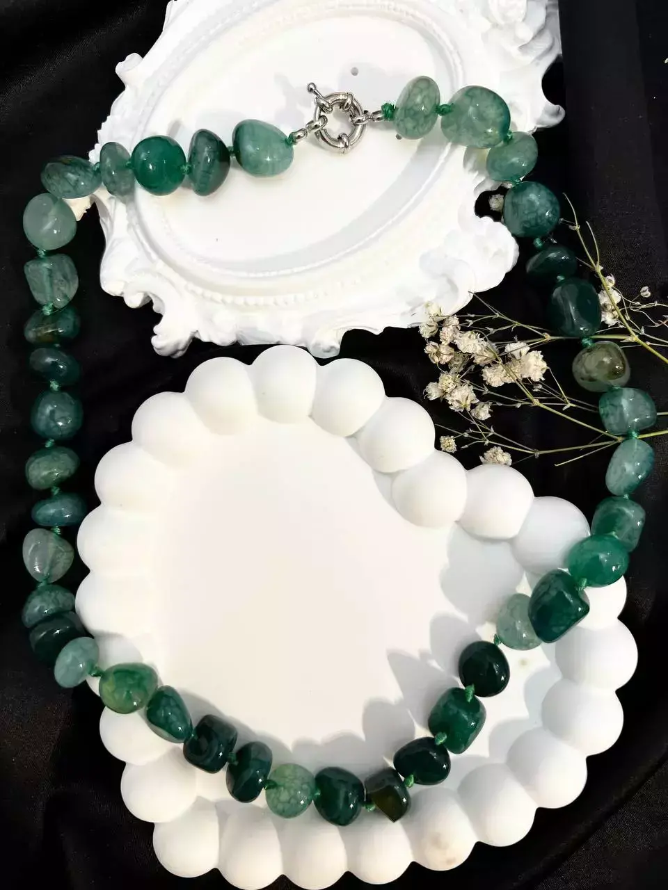 Naszyjnik z agatu „Energia Natury”