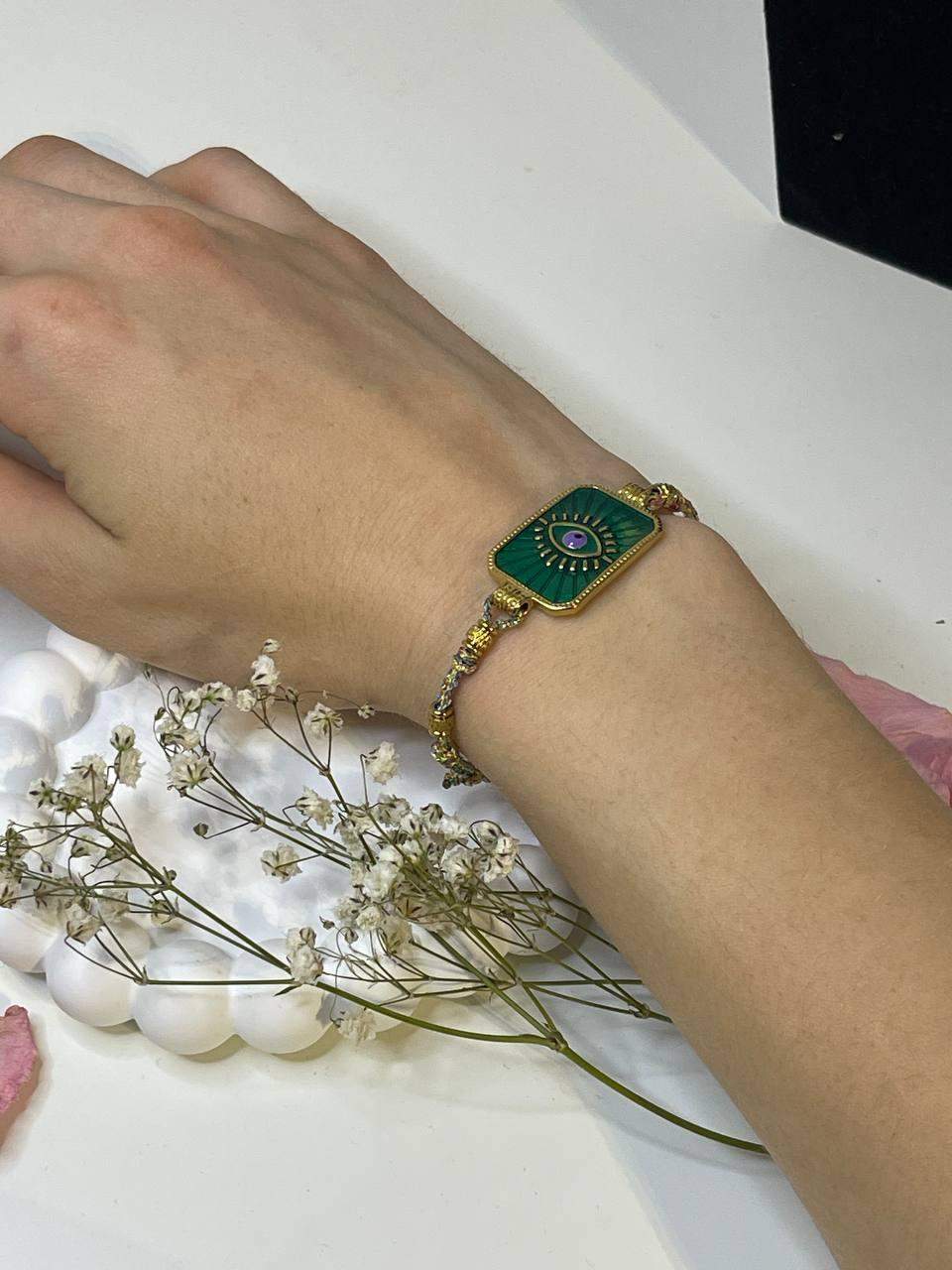 Bransoletka ze stali „Oko Proroka”