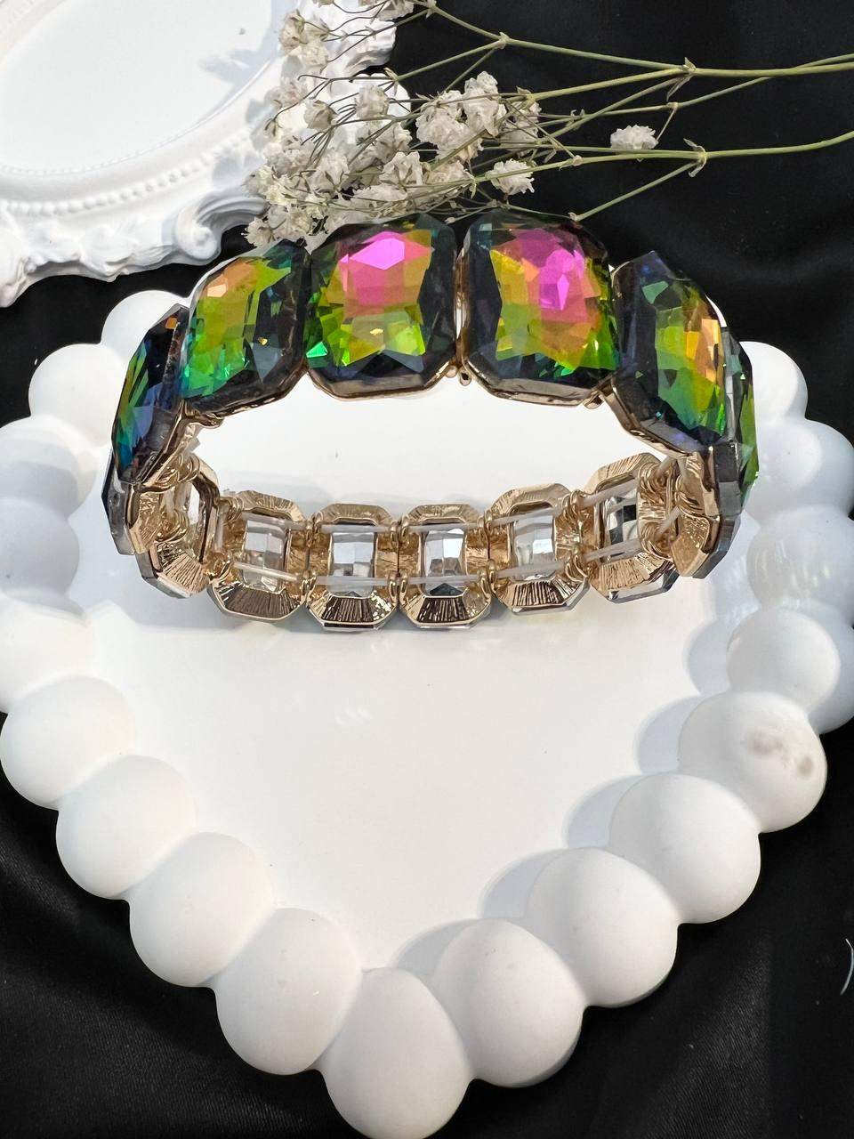 Bransoletka ze stali „Kolorowy Blask”