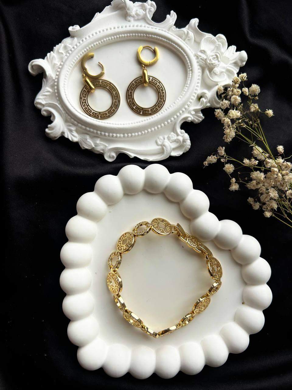 Komplet ze stali "Greckie Piękno"