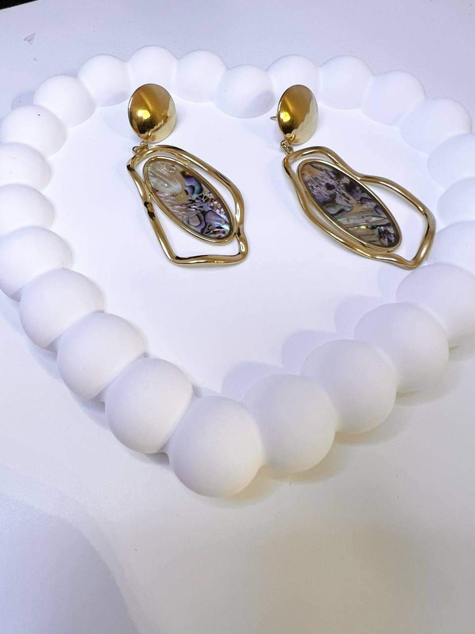 Kolczyki ze stali styl boho