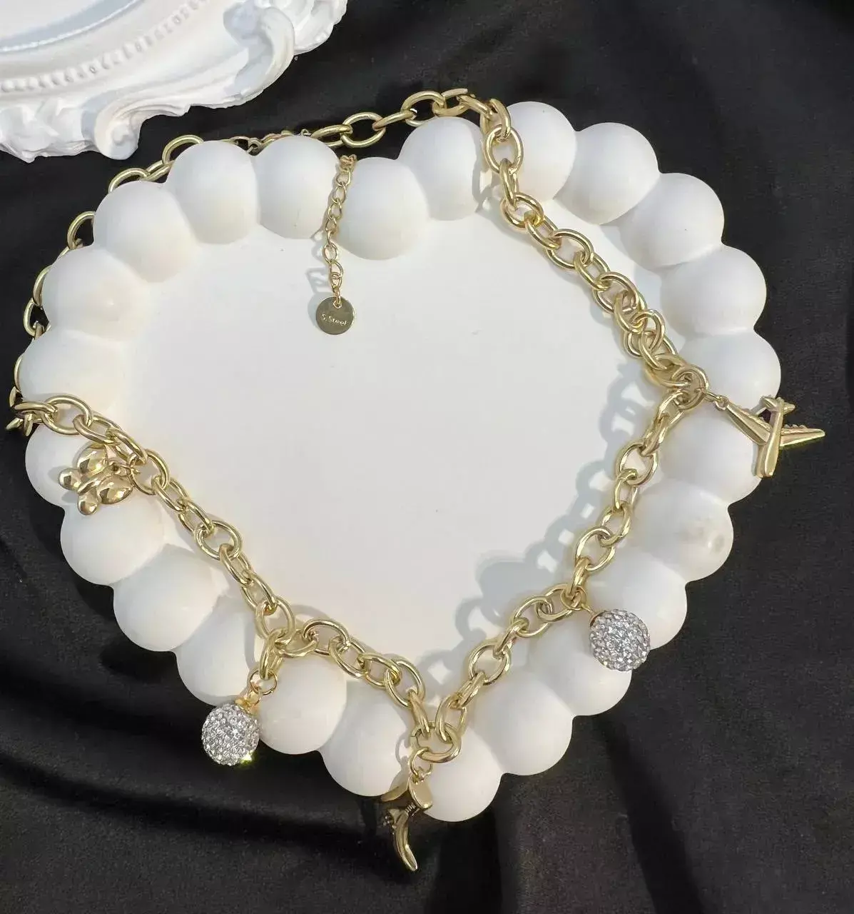 Naszyjnik ze stali „Blask i Charakter”