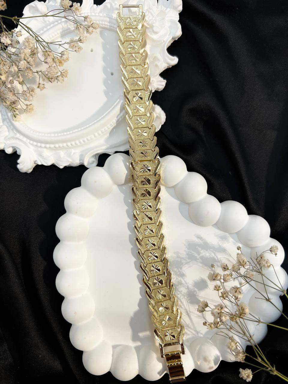 Bransoletka ze stali „Wyjątkowy Wzór”