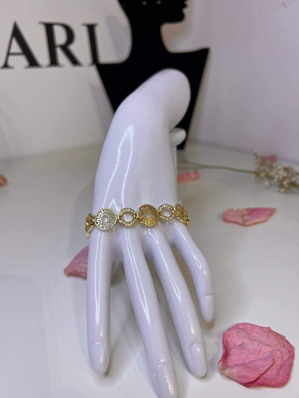 Bransoletka ze stali „Grecka Elegancja”